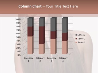 Vertical Gorgeous Long Hair PowerPoint Template