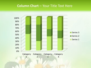 Fresh Daisy Growth PowerPoint Template