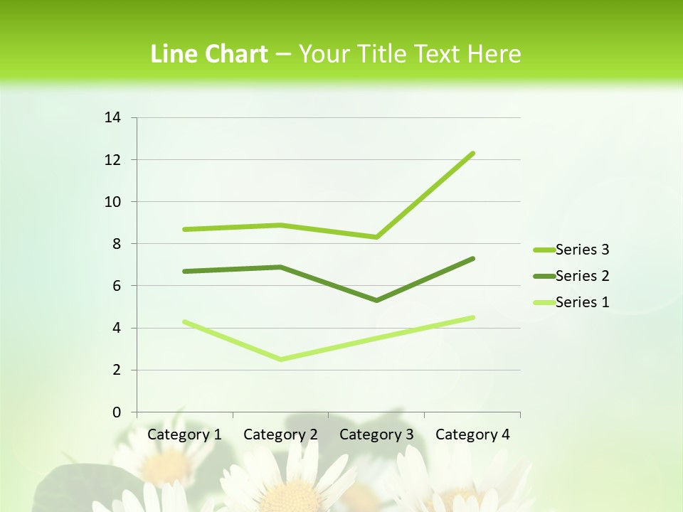 Fresh Daisy Growth PowerPoint Template