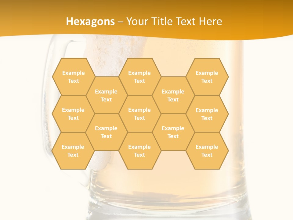 Drink Refreshment White PowerPoint Template