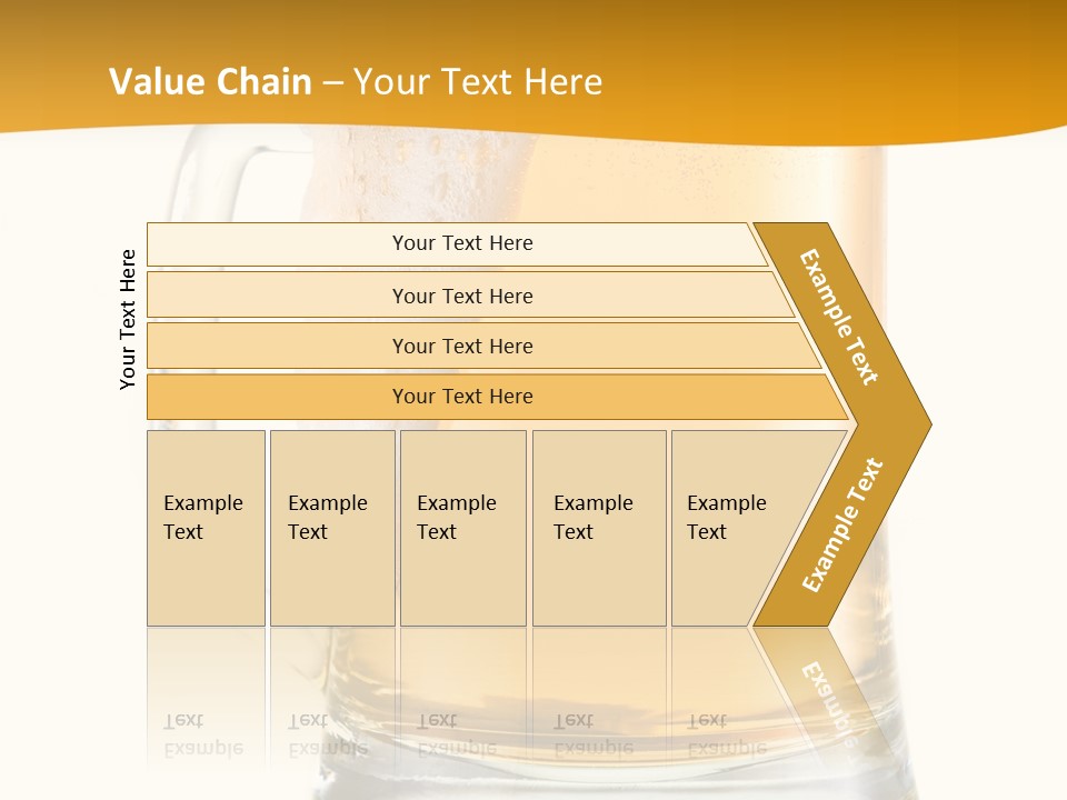 Drink Refreshment White PowerPoint Template