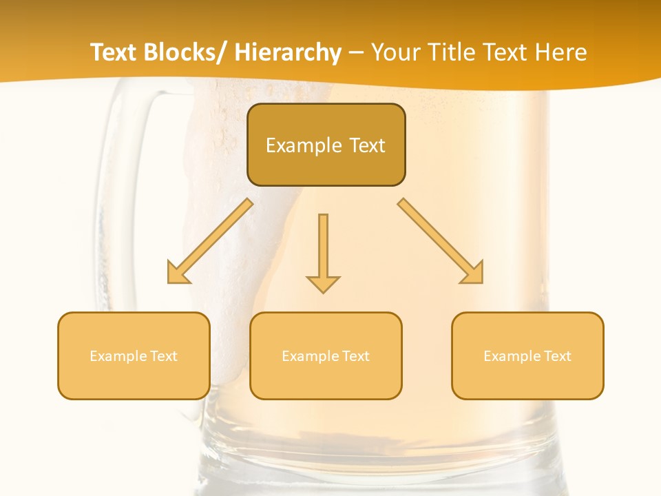 Drink Refreshment White PowerPoint Template