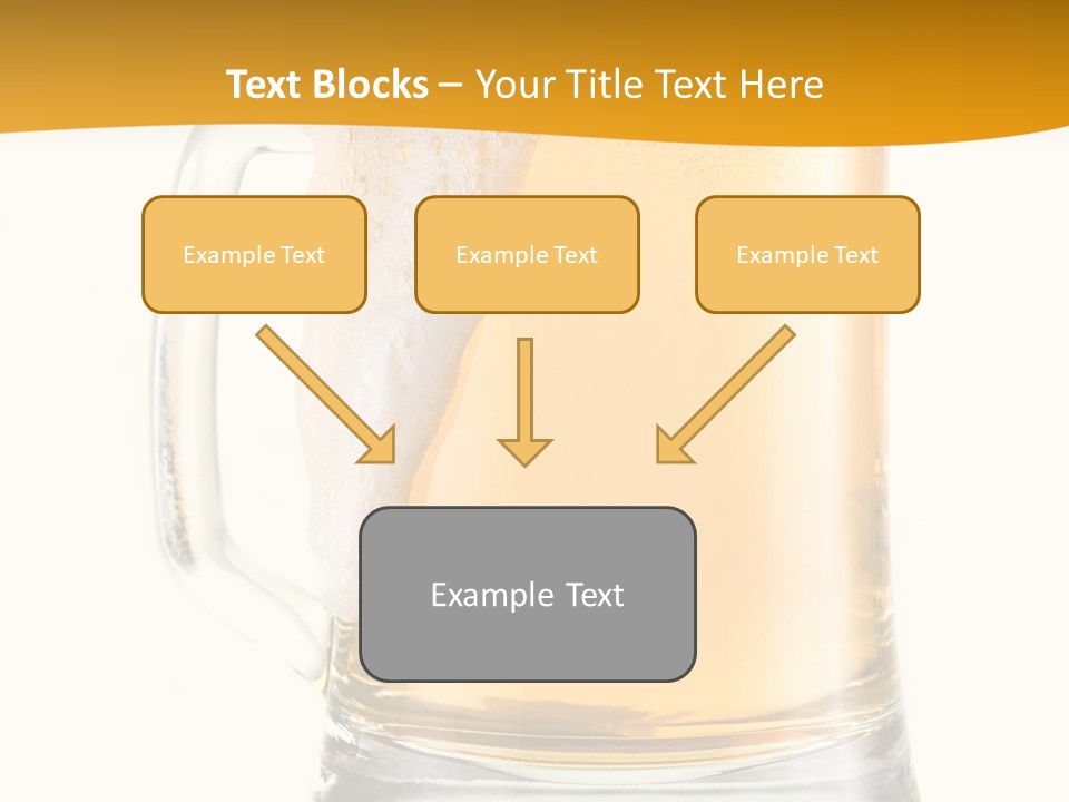 Drink Refreshment White PowerPoint Template