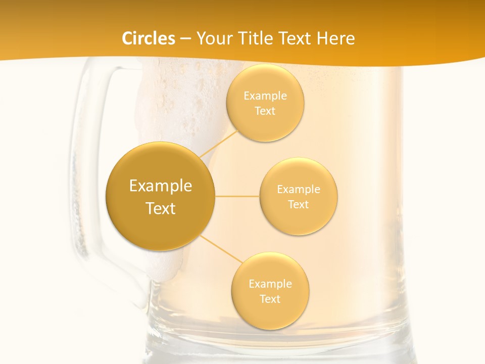 Drink Refreshment White PowerPoint Template