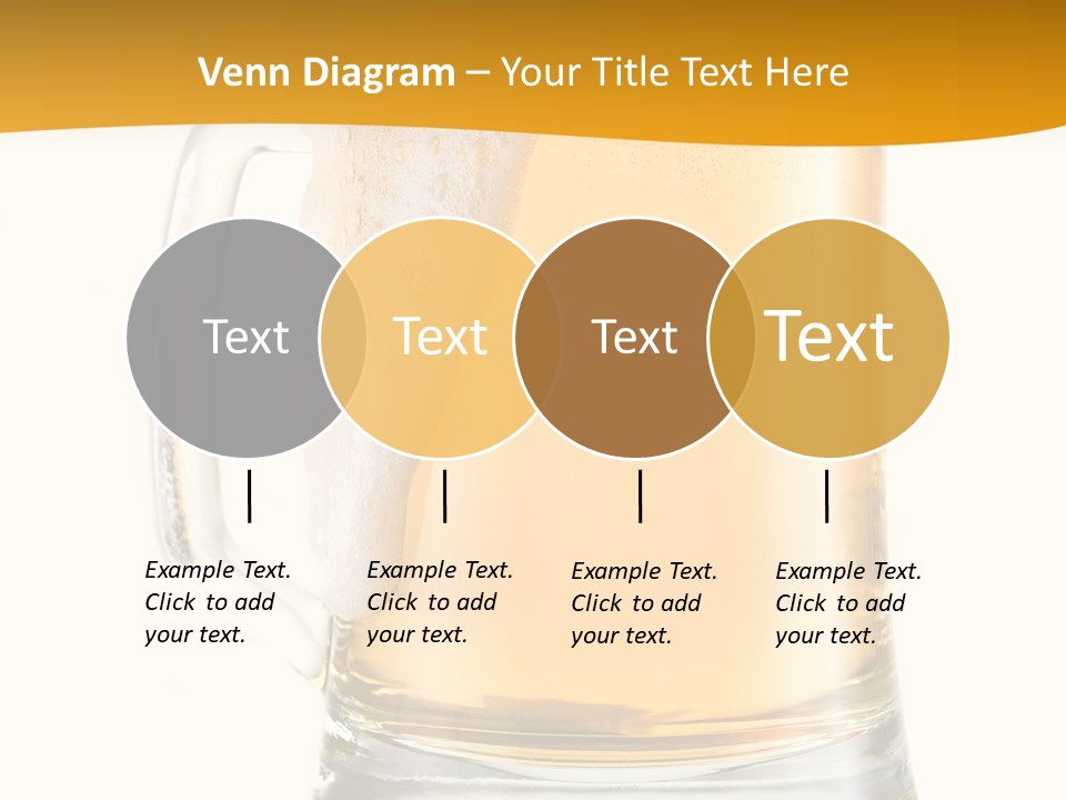 Drink Refreshment White PowerPoint Template