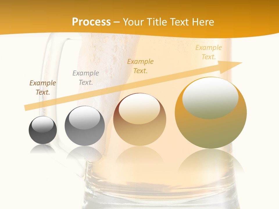 Drink Refreshment White PowerPoint Template