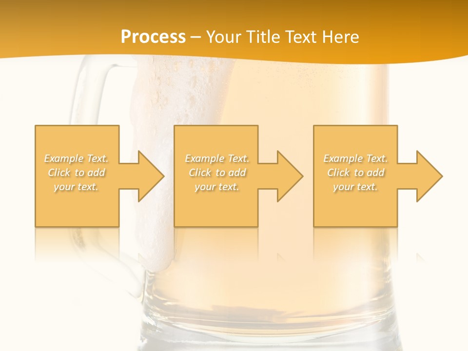 Drink Refreshment White PowerPoint Template