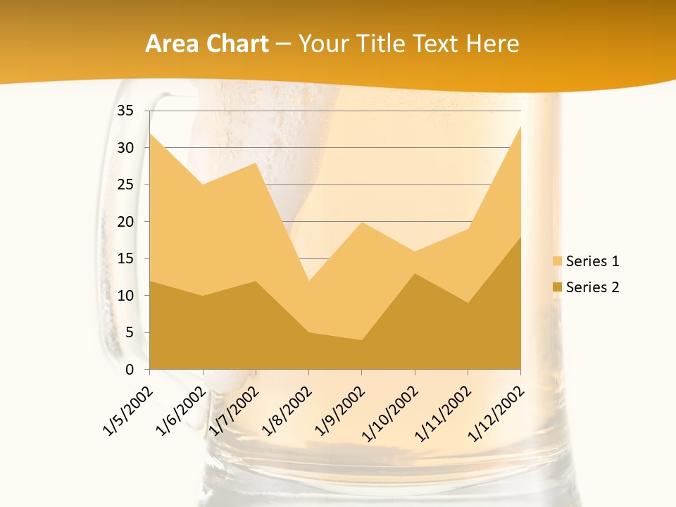 Drink Refreshment White PowerPoint Template
