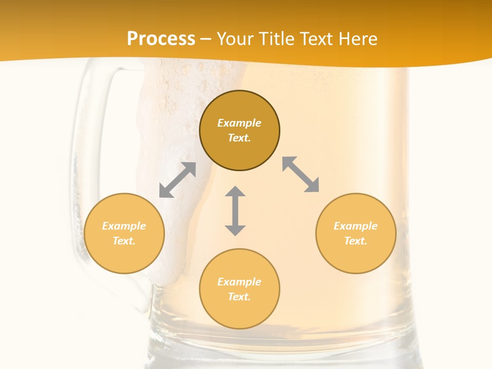 Drink Refreshment White PowerPoint Template