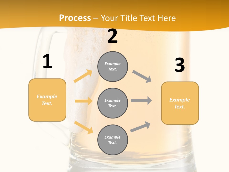Drink Refreshment White PowerPoint Template