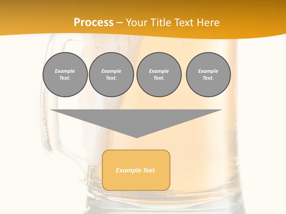 Drink Refreshment White PowerPoint Template