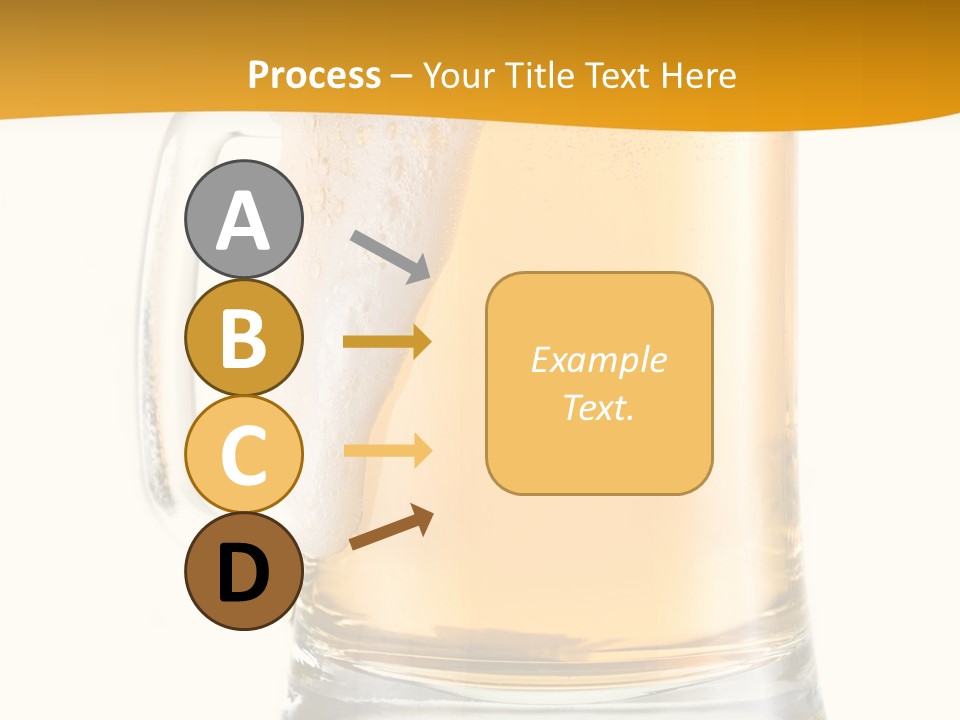 Drink Refreshment White PowerPoint Template