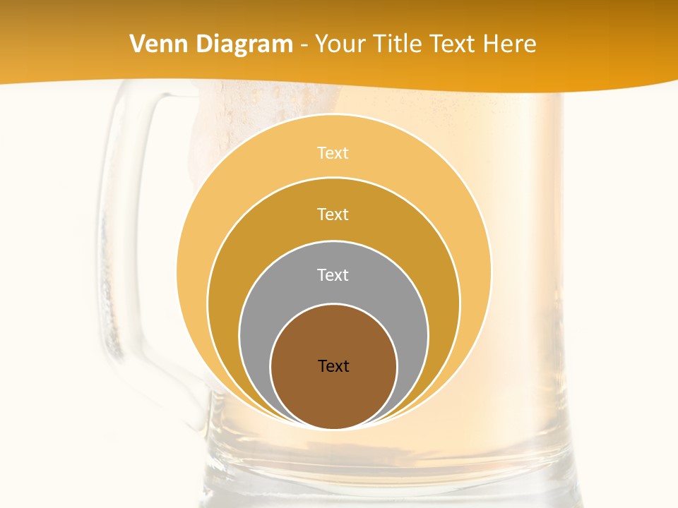 Drink Refreshment White PowerPoint Template