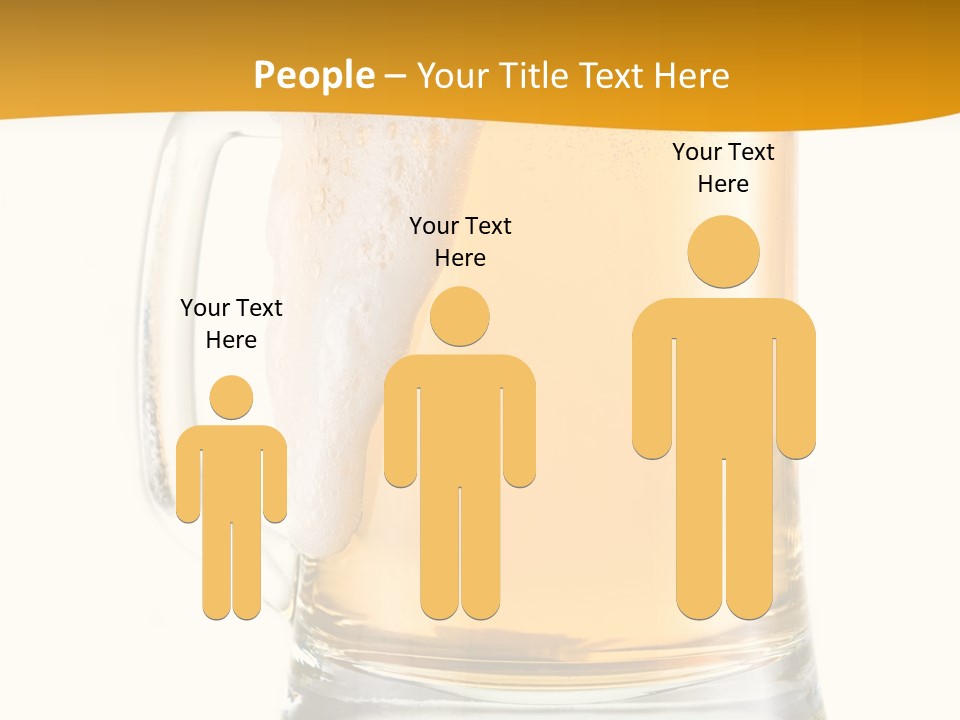 Drink Refreshment White PowerPoint Template