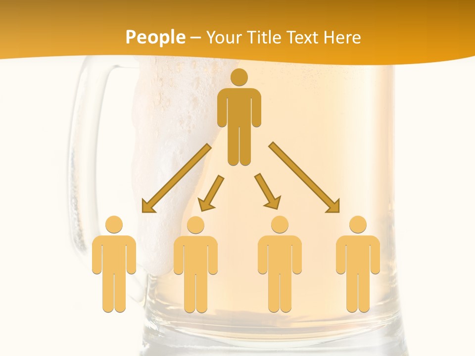 Drink Refreshment White PowerPoint Template