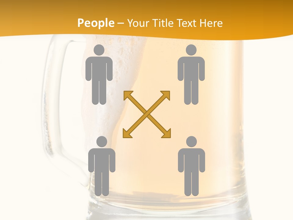 Drink Refreshment White PowerPoint Template