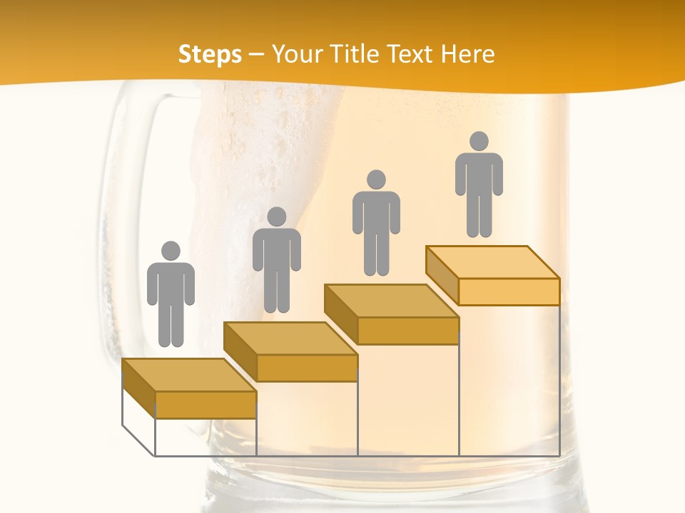 Drink Refreshment White PowerPoint Template