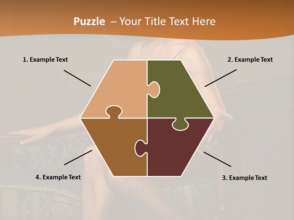 Sitting Old Glamour PowerPoint Template