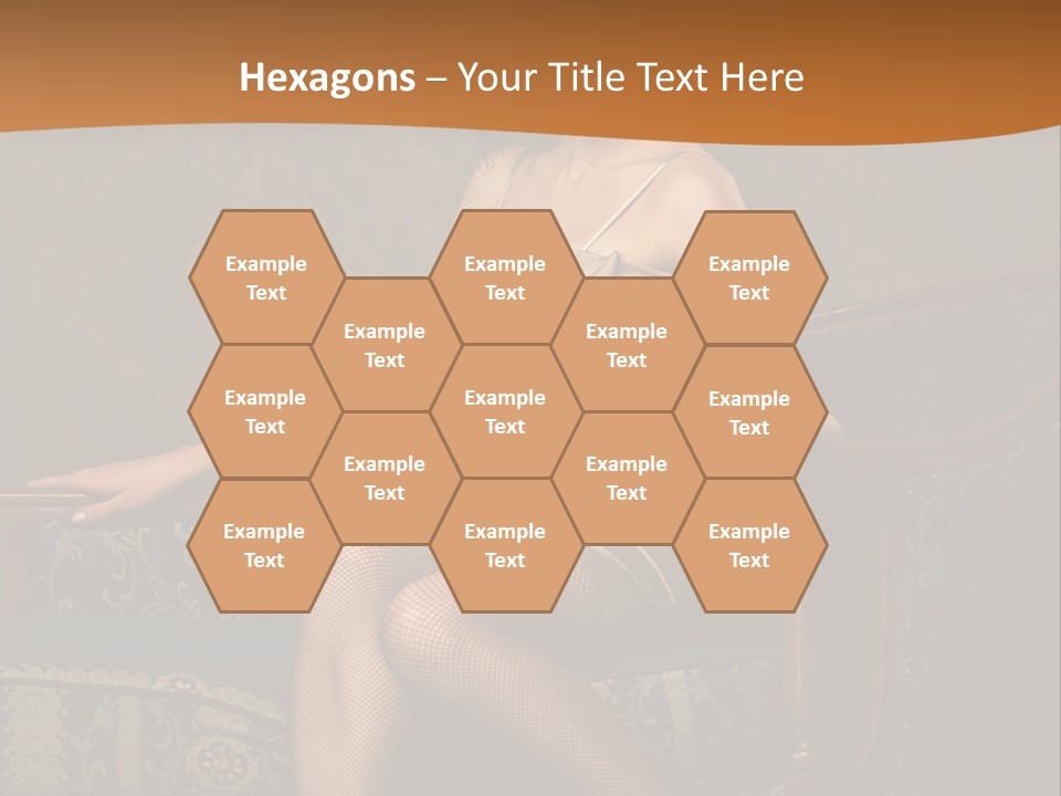 Sitting Old Glamour PowerPoint Template