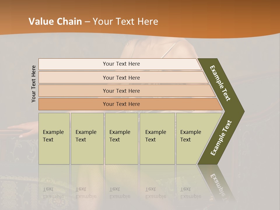 Sitting Old Glamour PowerPoint Template