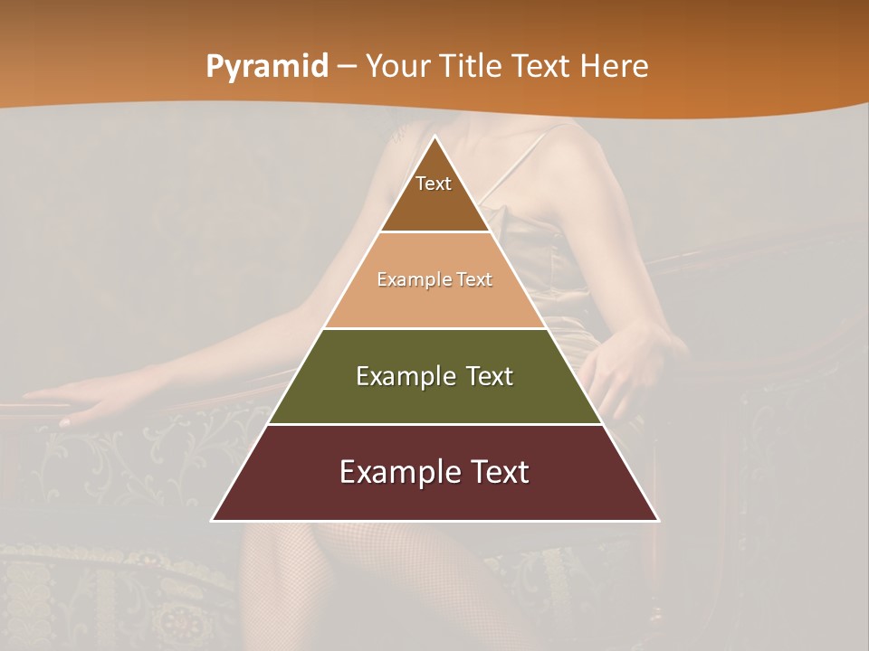 Sitting Old Glamour PowerPoint Template