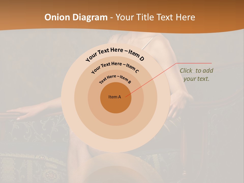 Sitting Old Glamour PowerPoint Template