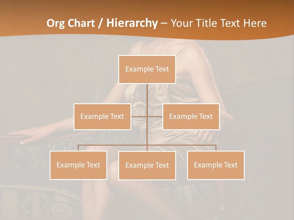 Sitting Old Glamour PowerPoint Template