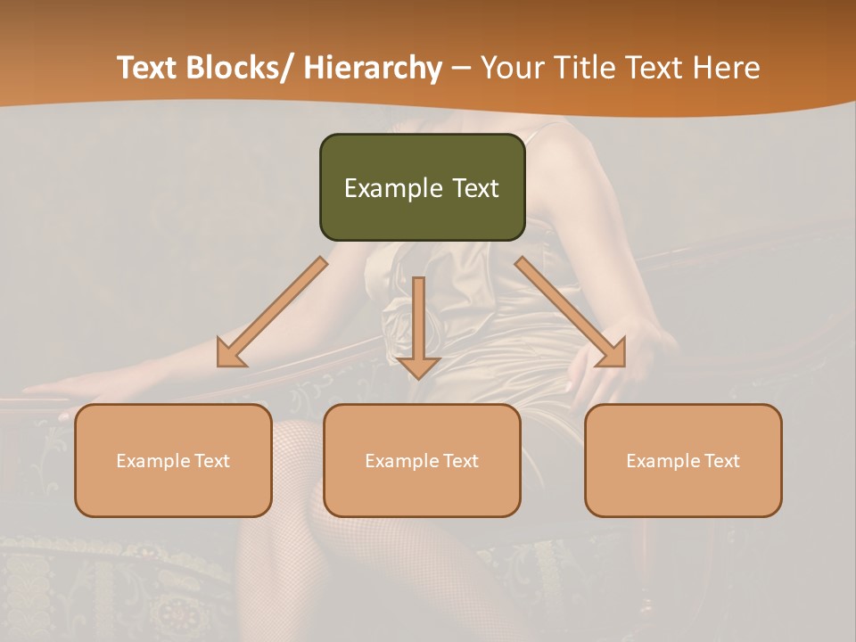 Sitting Old Glamour PowerPoint Template