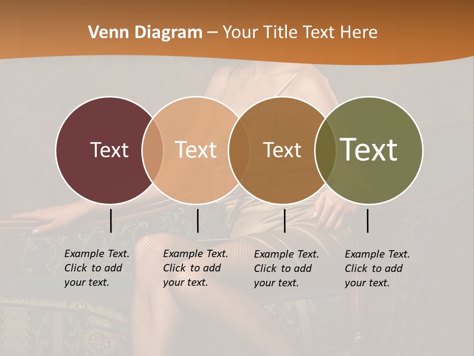 Sitting Old Glamour PowerPoint Template