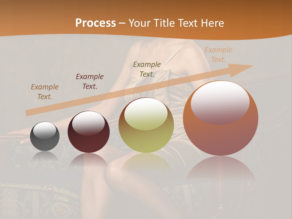 Sitting Old Glamour PowerPoint Template