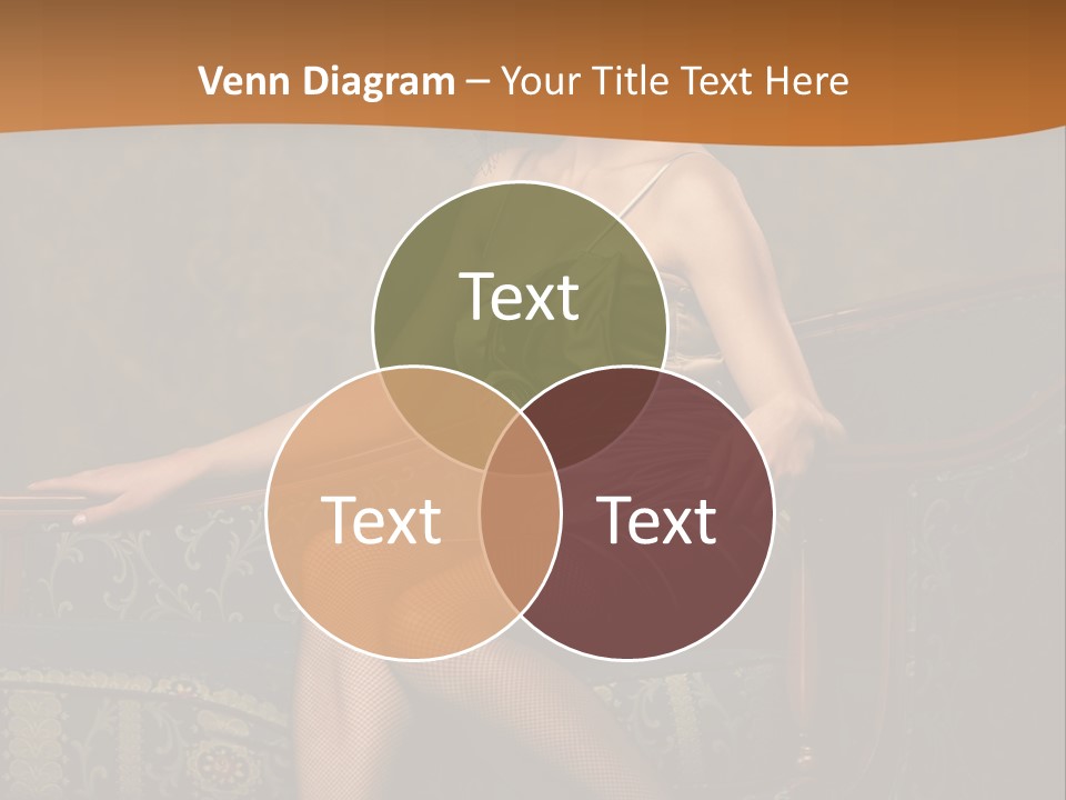 Sitting Old Glamour PowerPoint Template