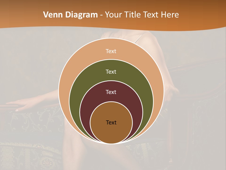 Sitting Old Glamour PowerPoint Template