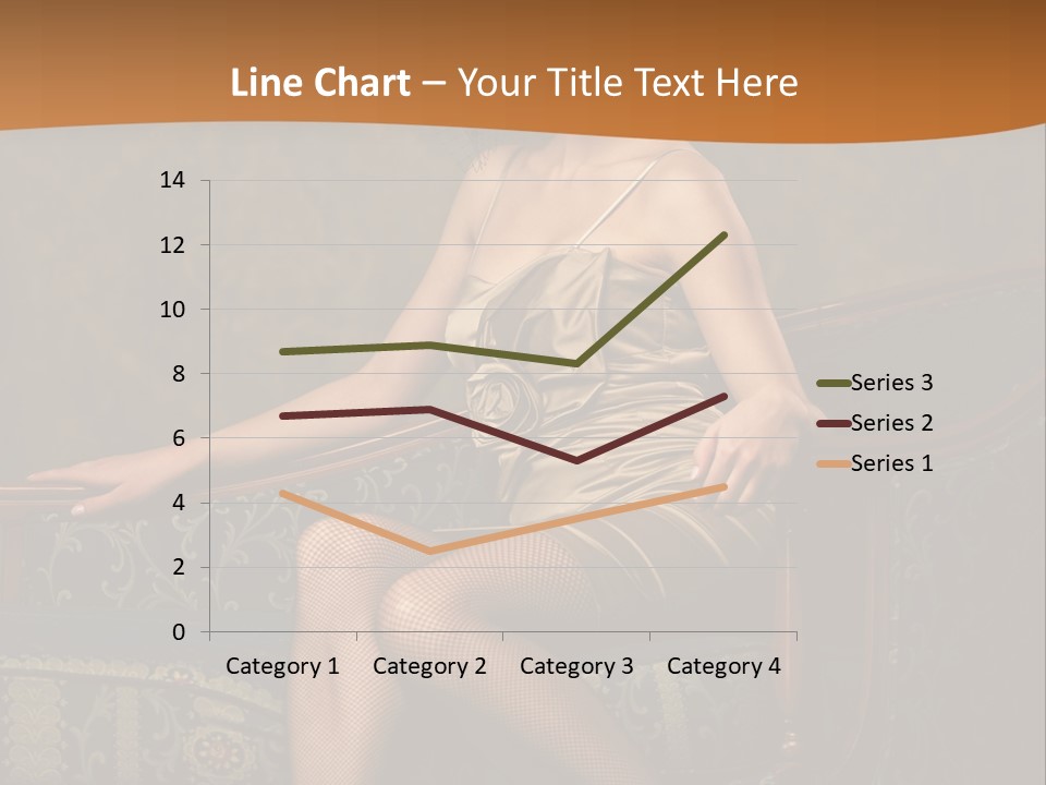 Sitting Old Glamour PowerPoint Template