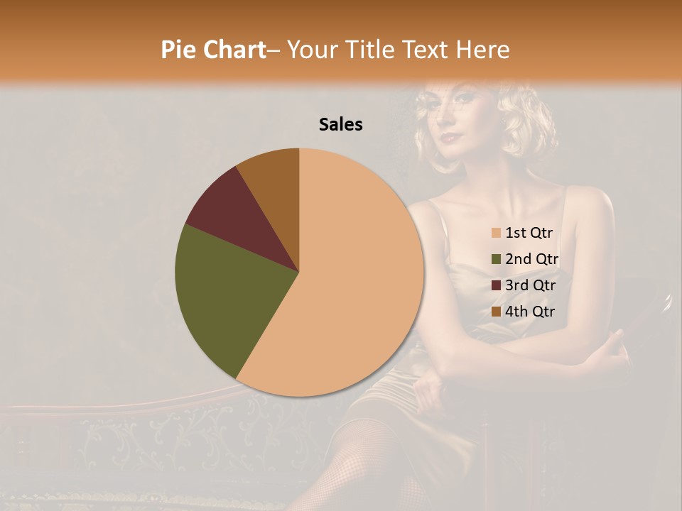 Nice Young Golden PowerPoint Template