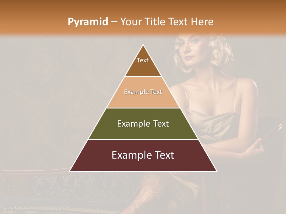 Nice Young Golden PowerPoint Template