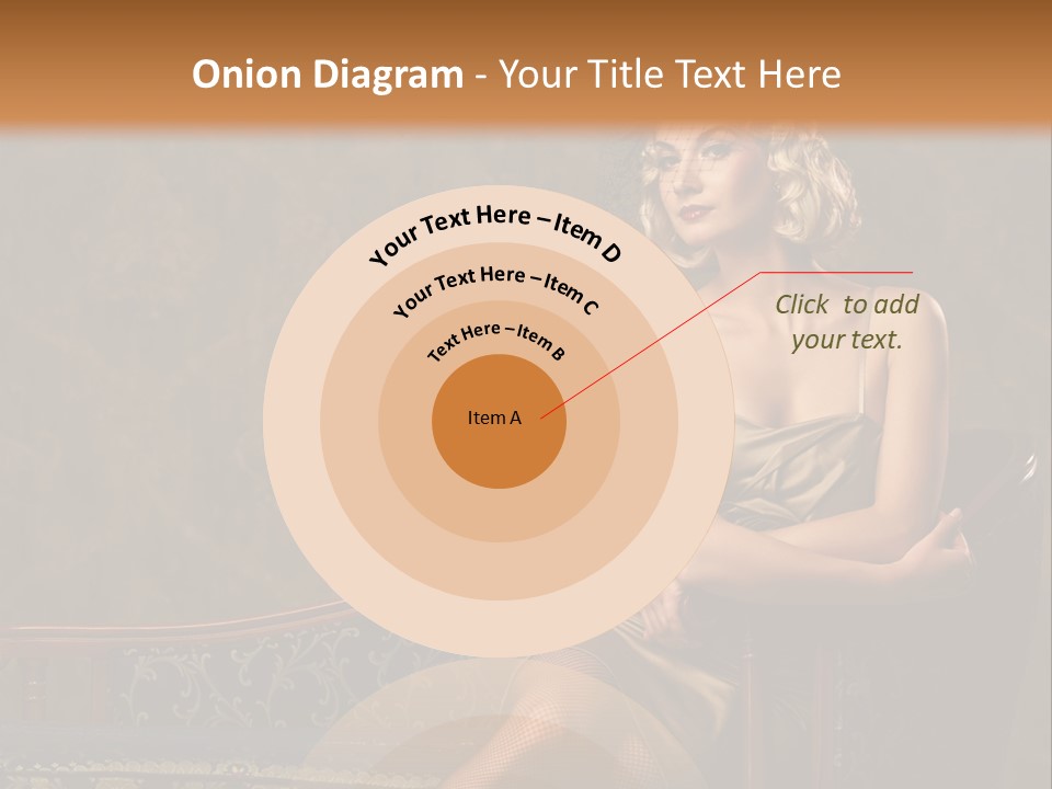 Nice Young Golden PowerPoint Template