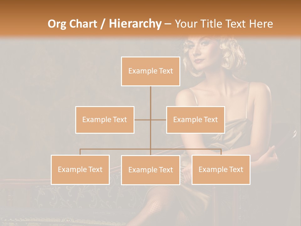 Nice Young Golden PowerPoint Template