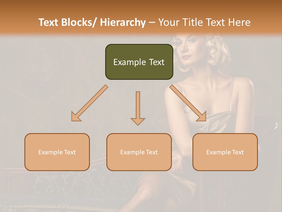 Nice Young Golden PowerPoint Template