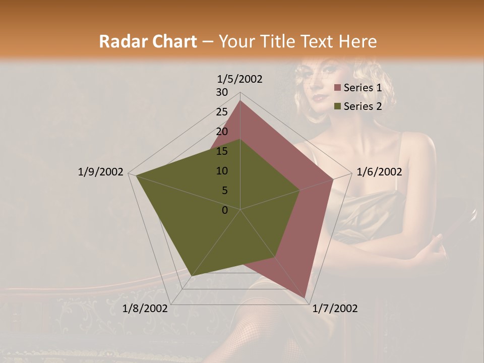 Nice Young Golden PowerPoint Template