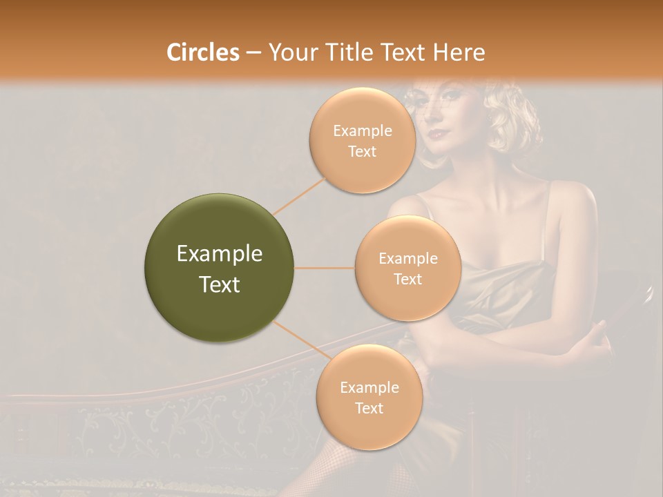 Nice Young Golden PowerPoint Template