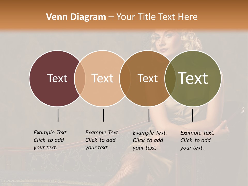 Nice Young Golden PowerPoint Template