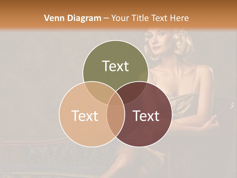 Nice Young Golden PowerPoint Template