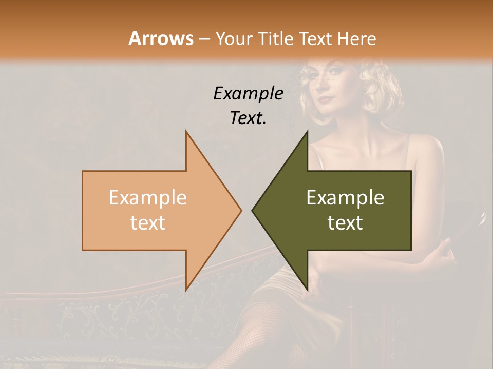 Nice Young Golden PowerPoint Template