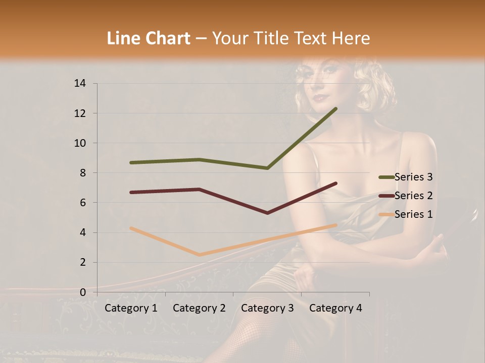 Nice Young Golden PowerPoint Template