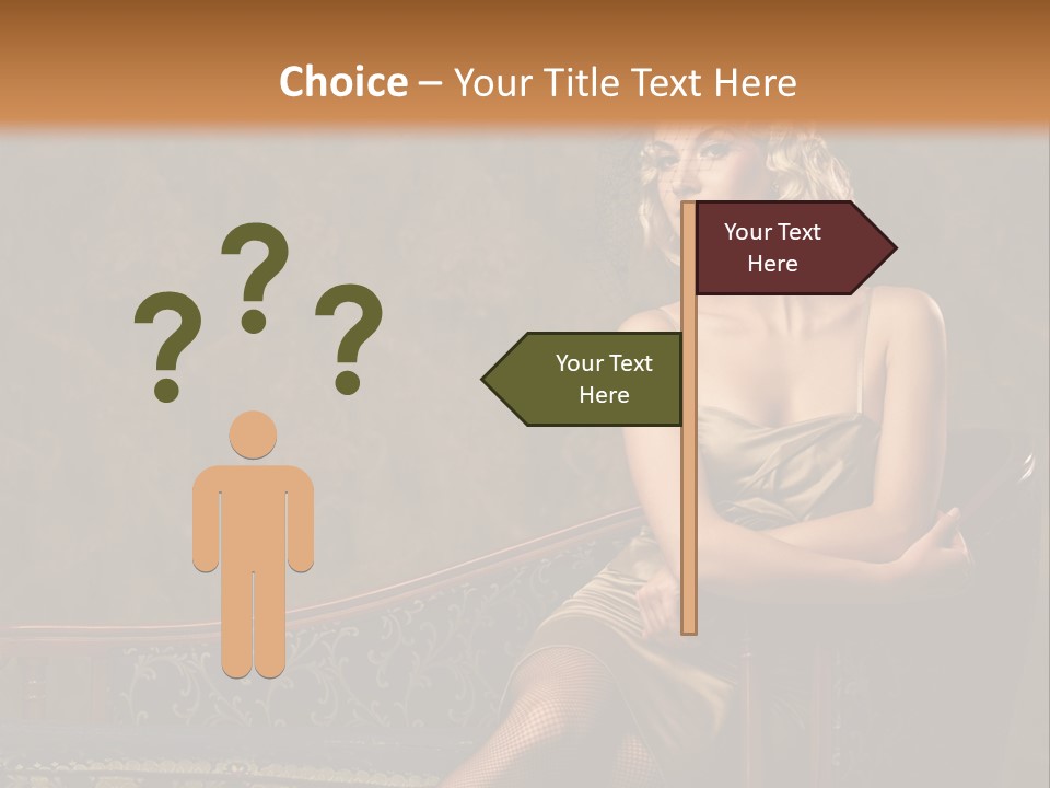 Nice Young Golden PowerPoint Template