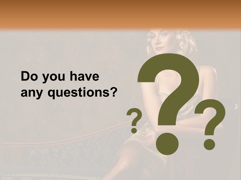 Nice Young Golden PowerPoint Template