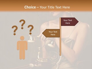 Portrait Female Fashion PowerPoint Template