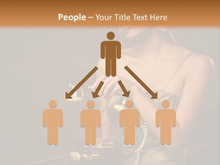 Portrait Female Fashion PowerPoint Template