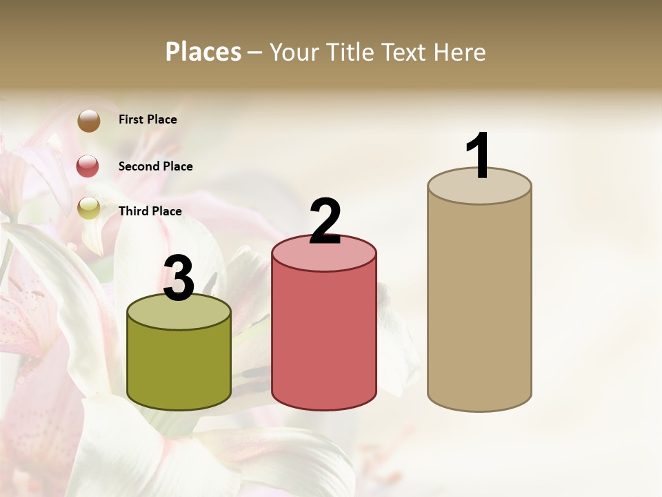 Petal Beautiful Plant PowerPoint Template