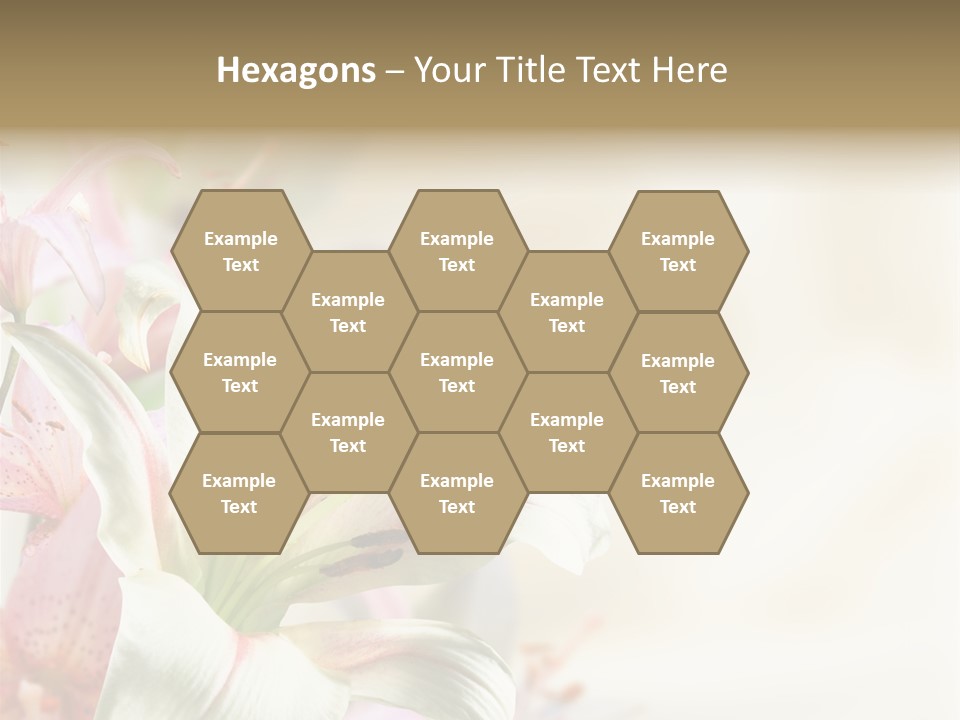 Petal Beautiful Plant PowerPoint Template